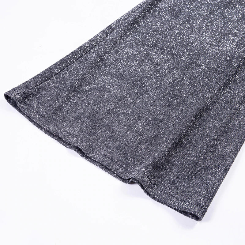 Emma High Waisted Glitter Pants