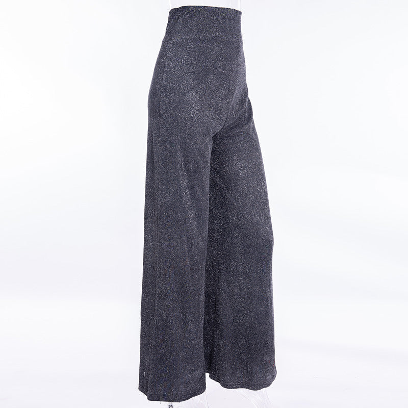 Emma High Waisted Glitter Pants