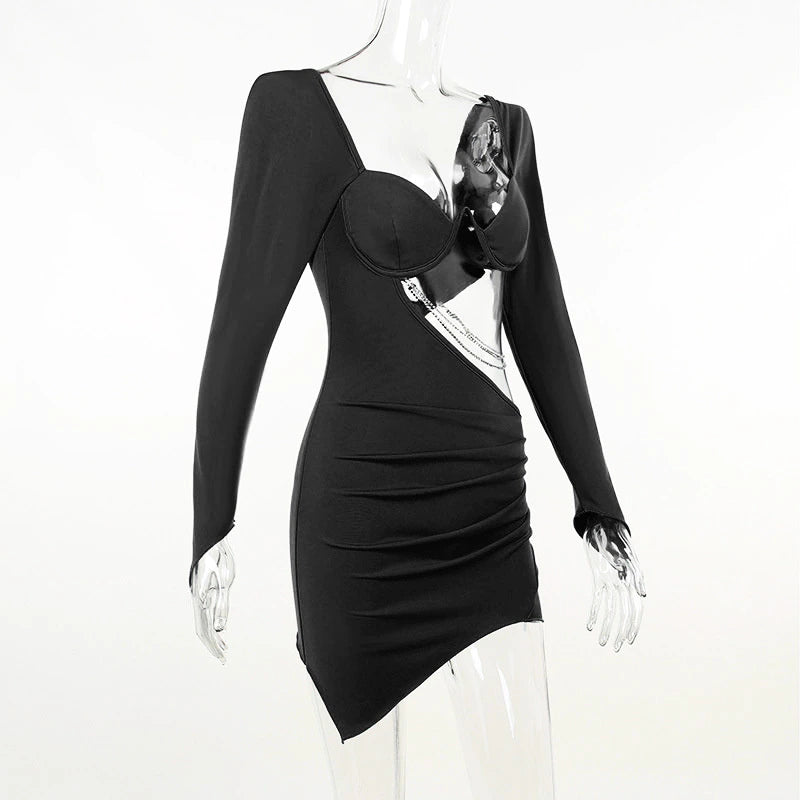 Nora Chain Mini Dress