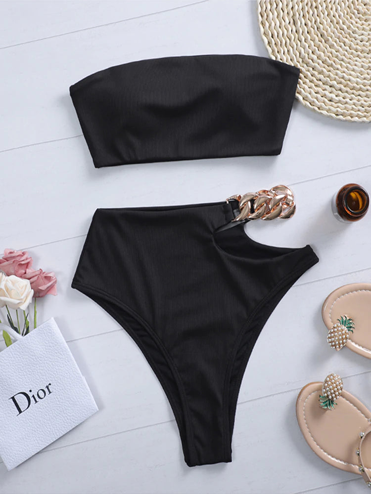 Violet bikini set
